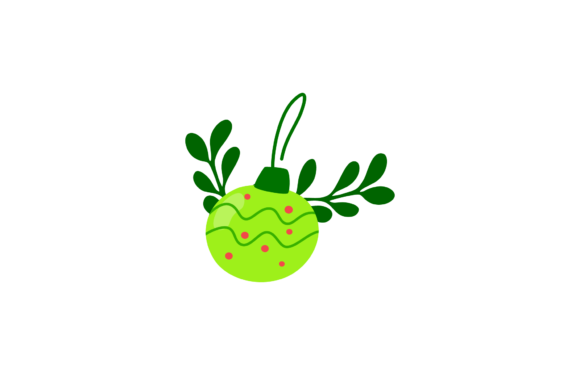 Christmas Ball Decoration Ornament Green Review