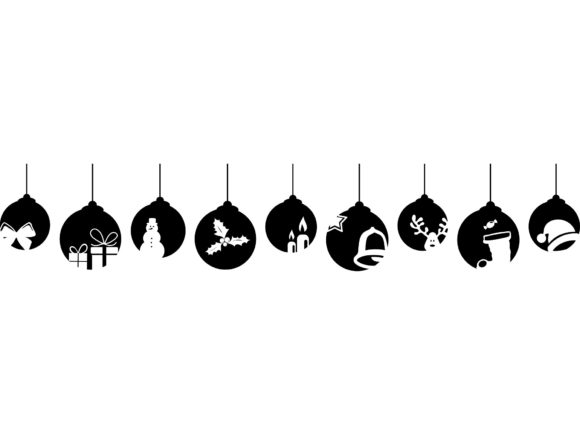 Christmas Balls Silhouette Embroidery Review