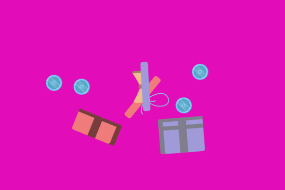 Christmas Cardano Surprise Box Design for Blog and Web Use