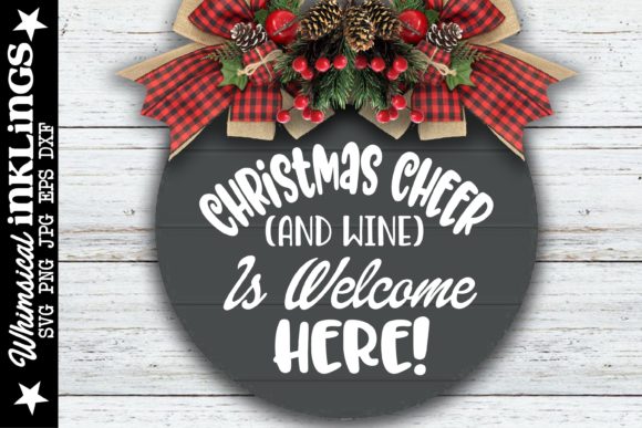 Christmas Cheer and Wine Illustration Review