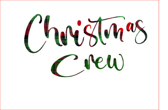 Christmas Crew PNG for Embroidery Projects