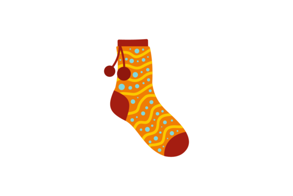 Christmas Hat Sock Winter Illustrations