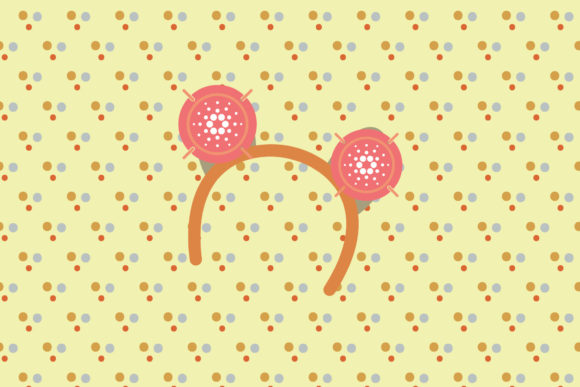 Christmas Headband Cardano Coin Design Illustrations
