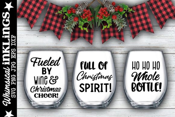 Full of Christmas Spirit Illustrations for Digital Selling