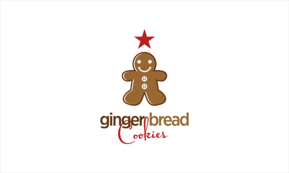 Ginger Bread Cookies Christmas Illustration