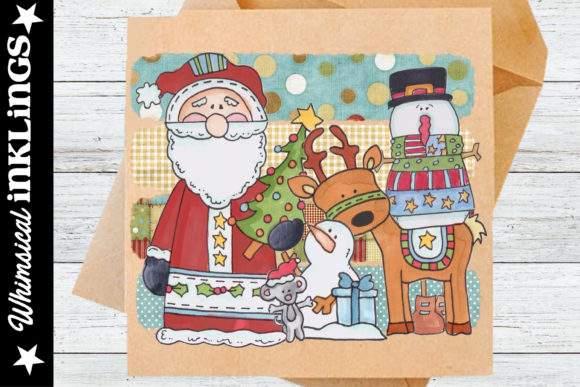 Holly Jolly Christmas Crew Illustrations